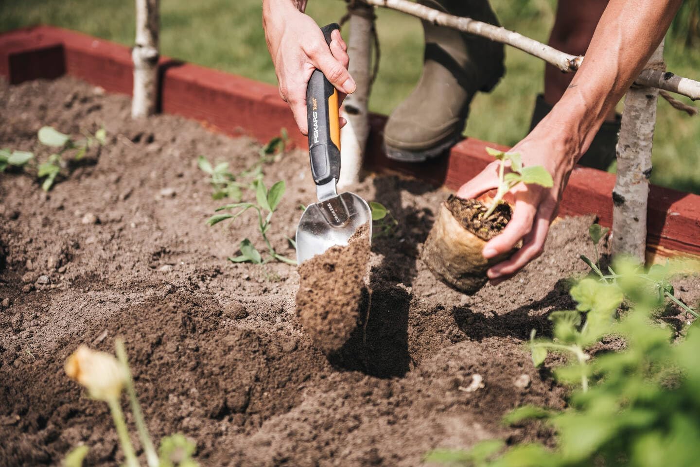 1027043 // Fiskars Xact Хүрз, жижиг цэцэрлэгжүүлэлтийн