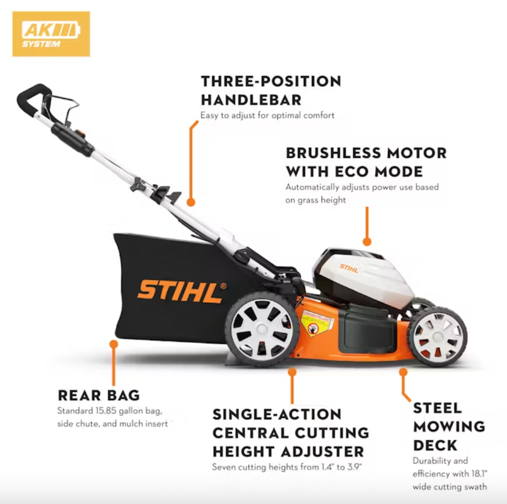 Stihl RMA460 Өвс хадагч - батарей