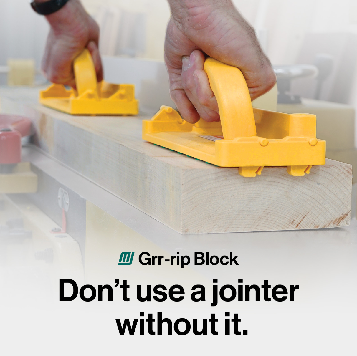 Microjig GRR-Rip Харуул, фрезерийн мод түлхэгч