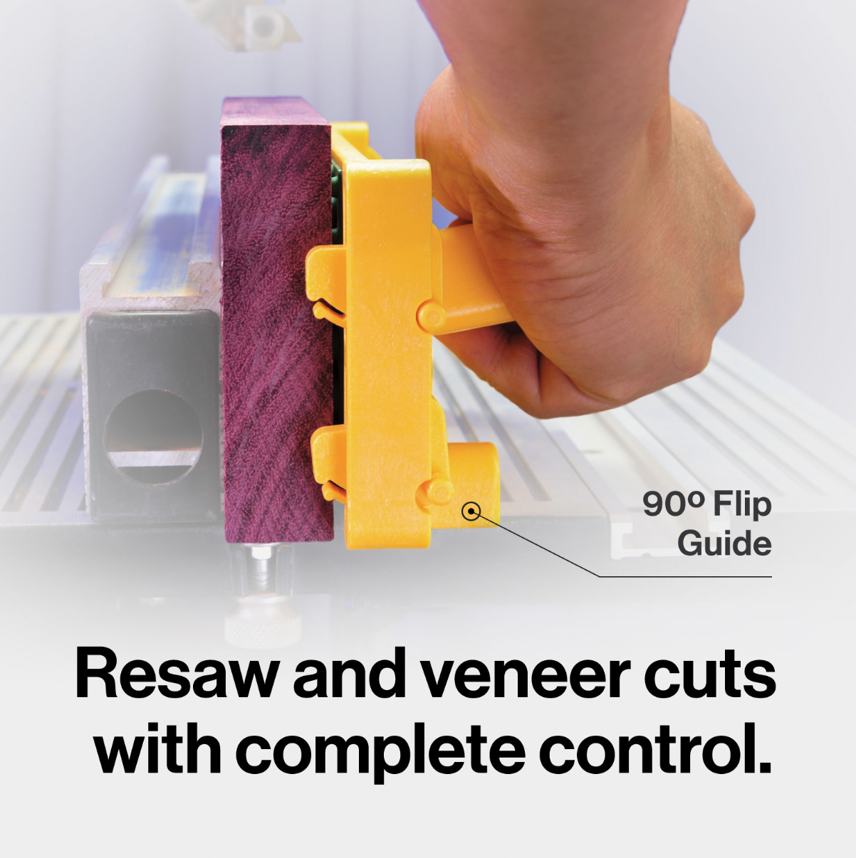 Microjig GRR-Rip Харуул, фрезерийн мод түлхэгч