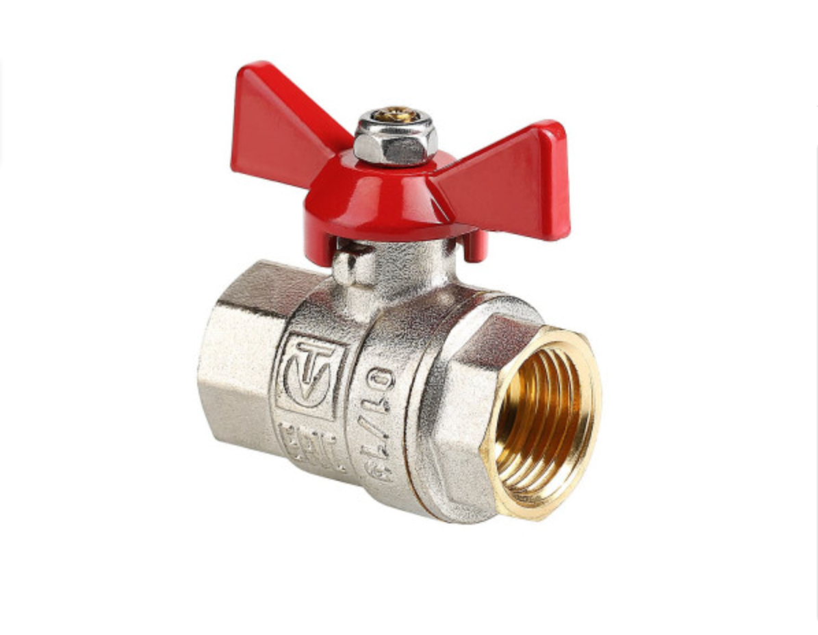VALTEC Бөмбөлгөн хаалт Ф20 / BASE эрвээхэй эм/эм