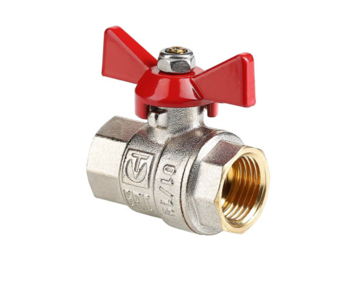 VALTEC Бөмбөлгөн хаалт Ф25 / BASE эрвээхэй эм/эм