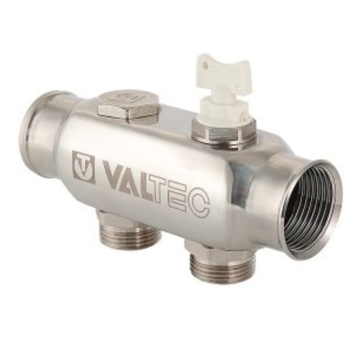 VALTEC Коллектор (нерж.) 25 х 2 x 3/4" эм/эр