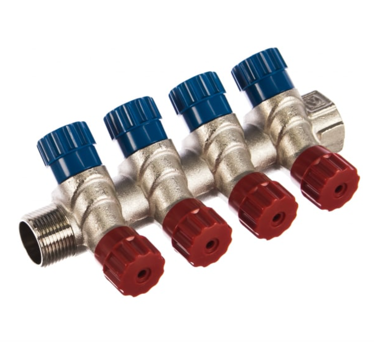 VALTEC Коллектор (вентилтэй) 20 х 4 x 1/2" эм/эр