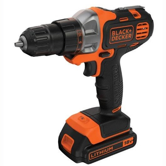 Black&Decker 18В MultiEvo Универсал дрель х2