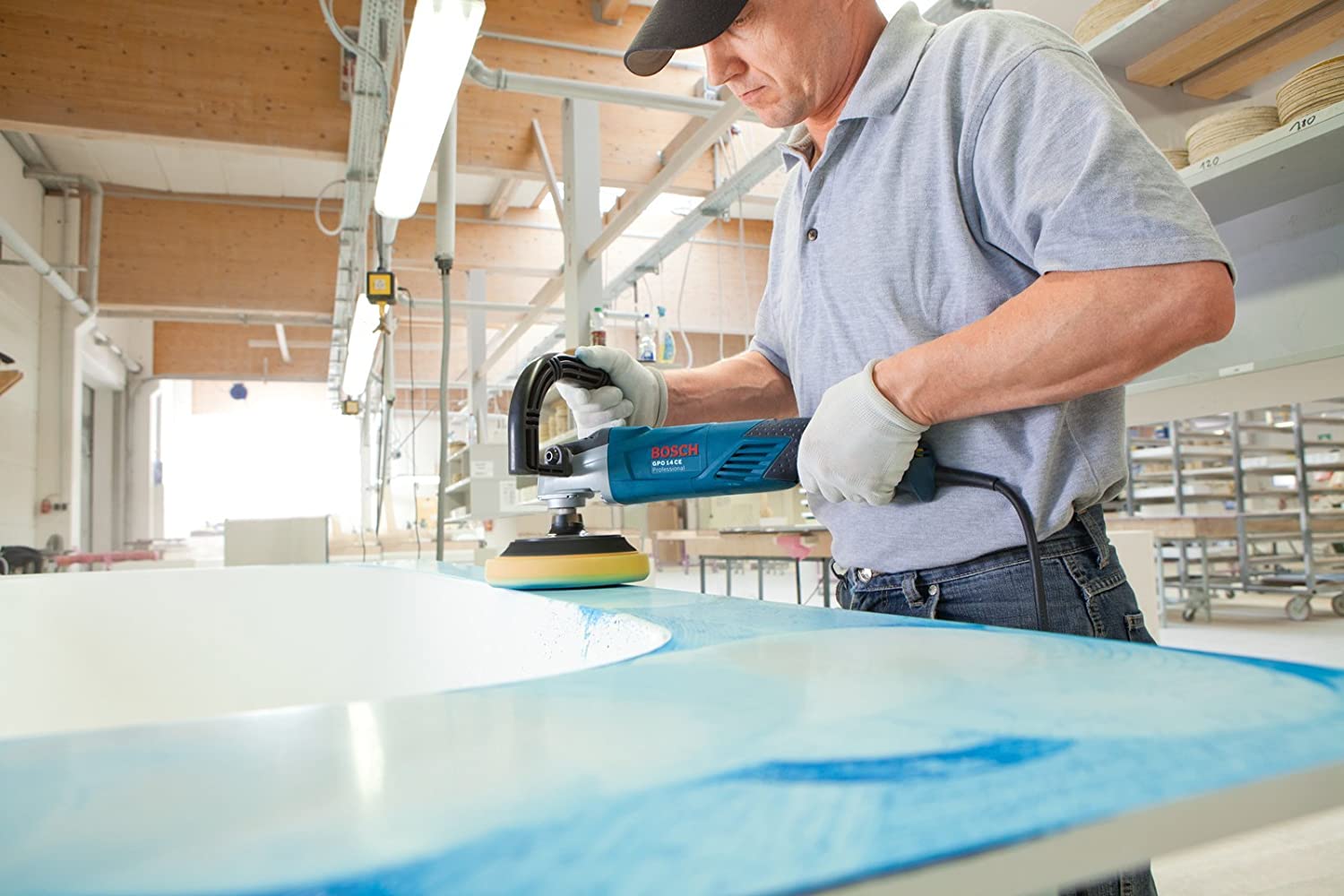 Bosch GPO-CE 1400Вт Өнгөлгөөний машин