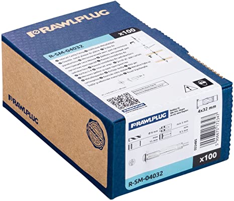 Rawlplug Тэлэгч гипсэн хавтангийн болттой / төмөр