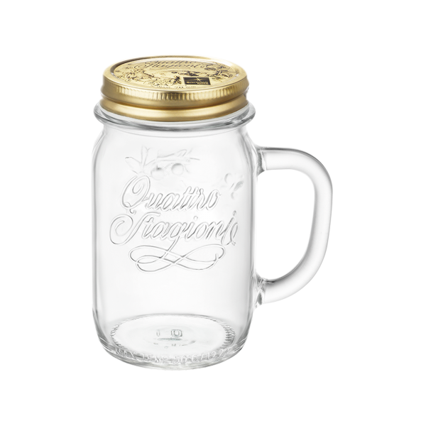 Quattro Stag Шилэн сав, сэнжтэй, тагтай - 415мл