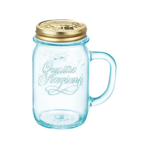 Quattro Stag Шилэн сав, сэнжтэй, тагтай - 415мл