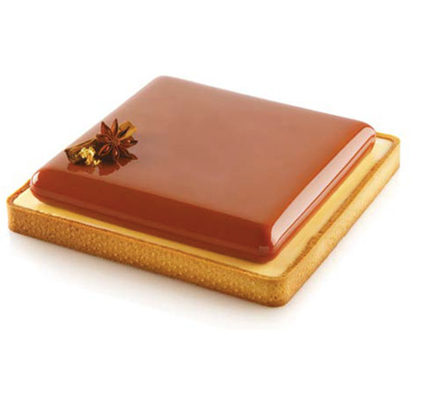 Silikomart Tarte ring square 200x200mm
