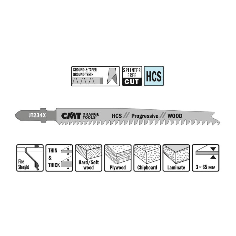 CMT Уран хөрөөний ир, модны; 116x2x12TPI / муруй, нимгэн-зузаан