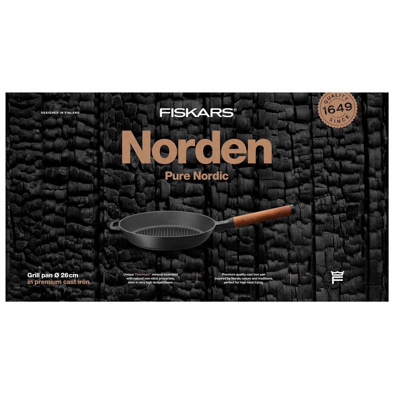 Fiskars Norden Ширмэн хайруулын таваг, 26см