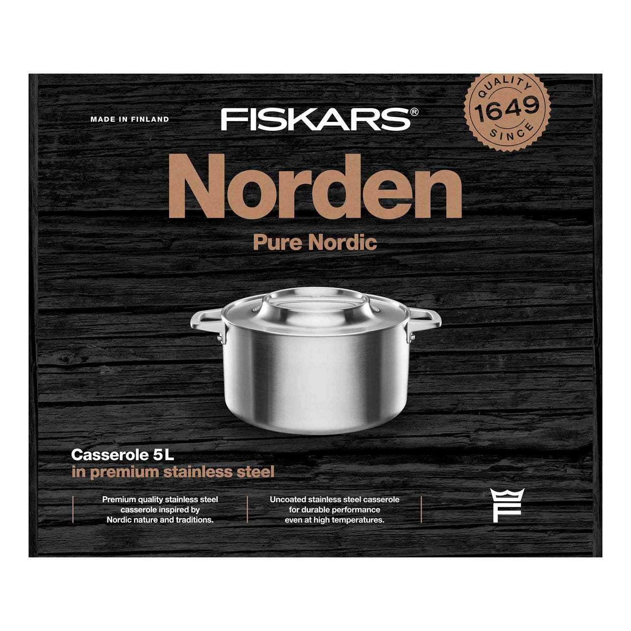 Fiskars Norden Ган хоолны сав 5.0л