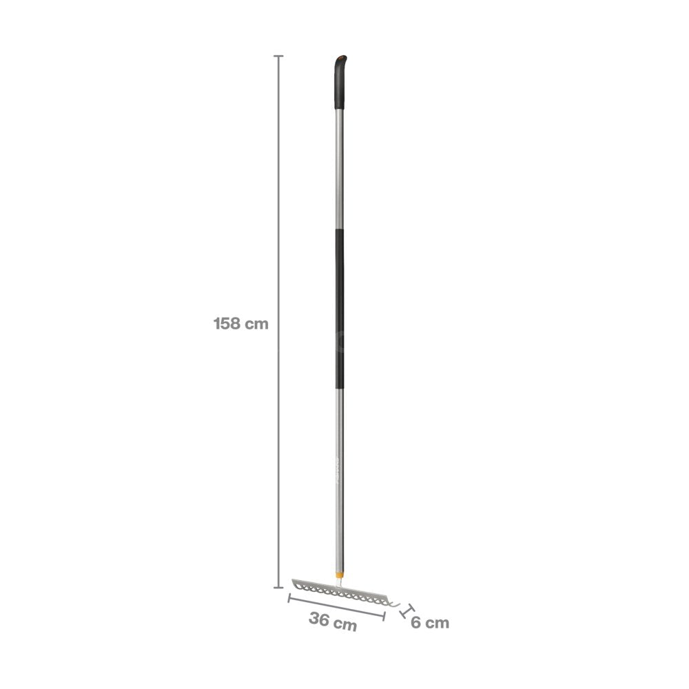 Fiskars Ergonomic Газар шорооны тармуур, 14 шүдтэй