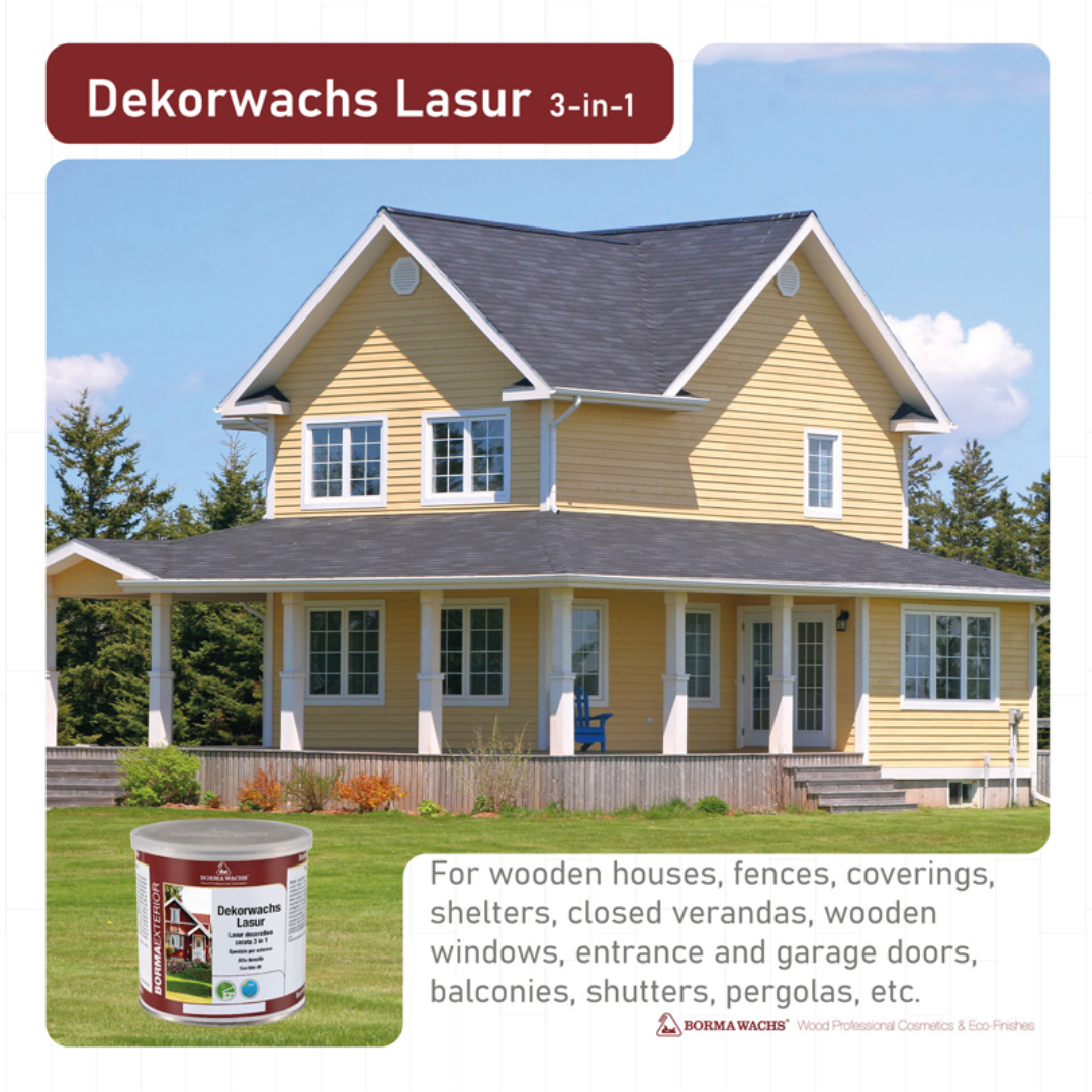 Borma Wachs Dekorwachs Лазурь 3 in 1