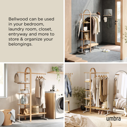 Umbra Bellwood Хувцасны өлгүүр.