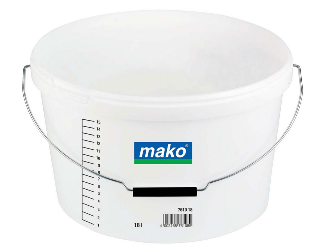 Mako 18л Хувин, хэмжүүртэй (цэнхэр)