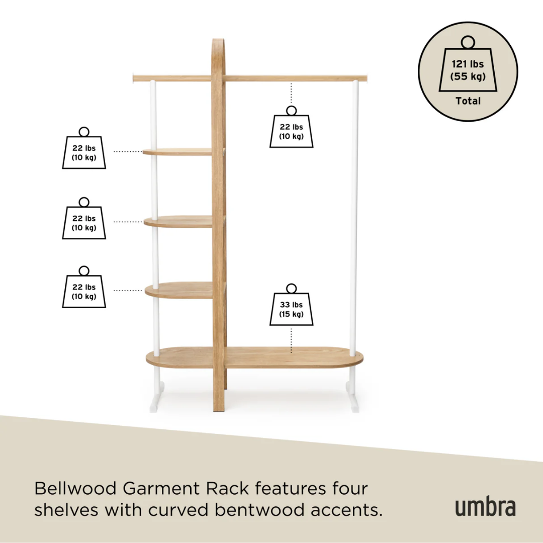 Umbra Bellwood Хувцасны өлгүүр.
