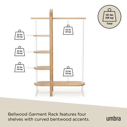 Umbra Bellwood Хувцасны өлгүүр.