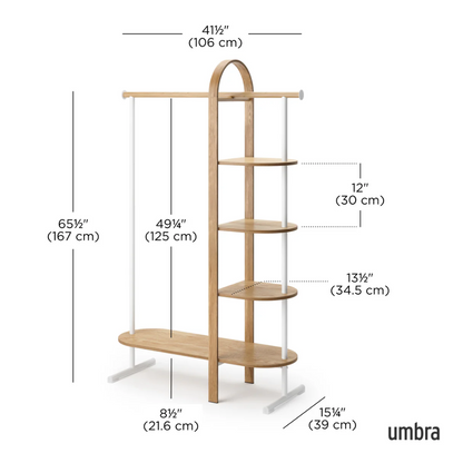 Umbra Bellwood Хувцасны өлгүүр.