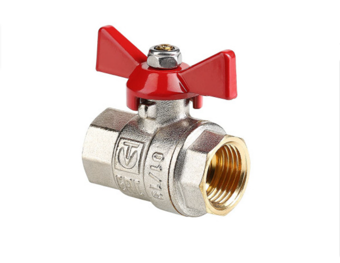 VALTEC Бөмбөлгөн хаалт Ф20 / BASE эрвээхэй эм/эм