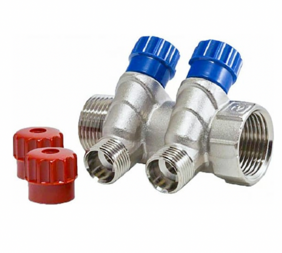 VALTEC Коллектор (вентилтэй) 20 х 2 x 1/2&quot; эм/эр