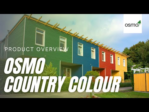 Osmo Country Colour модны будаг, тосон