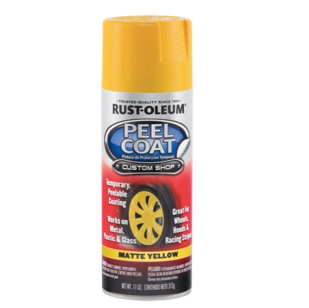 Rust-Oleum PEELCOAT Yellow матт (хуулдаг)