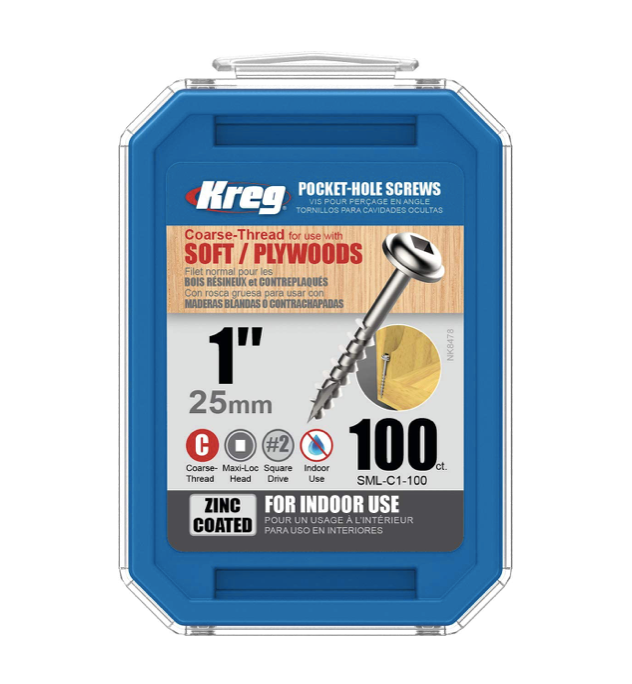 Kreg POCKET Шуруп-өрөм 5х25мм (хол алхам)
