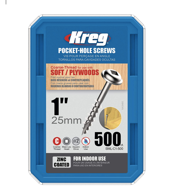 Kreg POCKET Шуруп-өрөм 5х25мм (хол алхам)