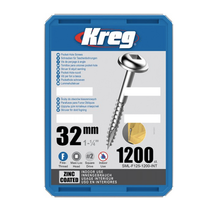 Kreg POCKET Шуруп-өрөм 5х32мм (ойр алхам)