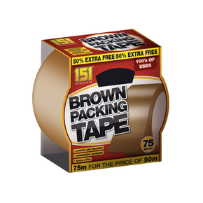 Brown packing tape